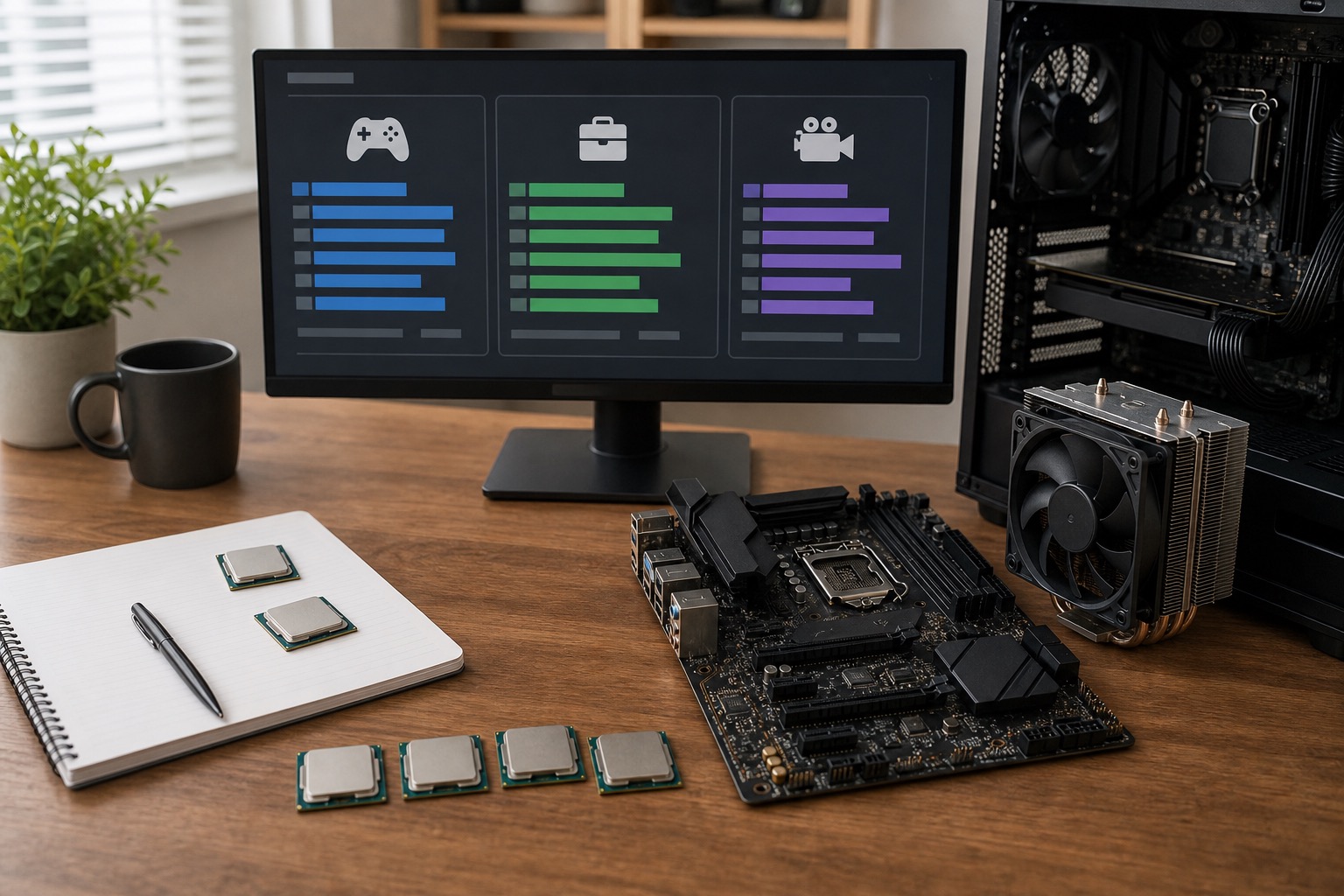 성능 점검을 위한 데스크톱 PC 작업 환경